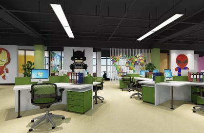 裝修形象墻設計對公司的效益有一定影響